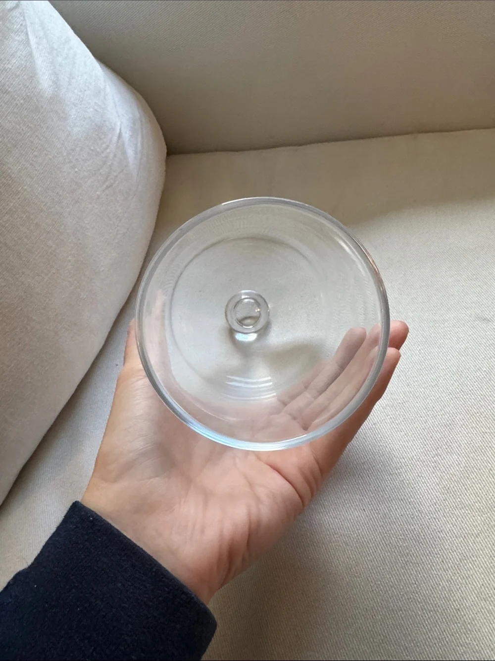 Crate and Barrel Candle Cloche